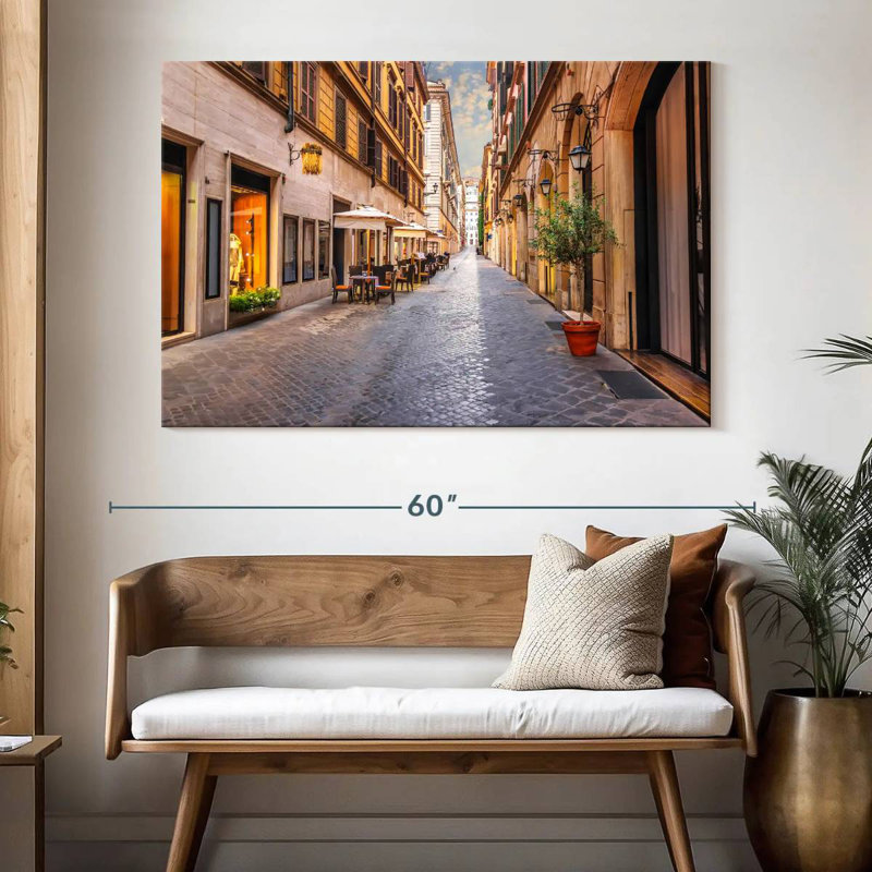 Sireci Via Borgogna Shops, 34" H x 51" W