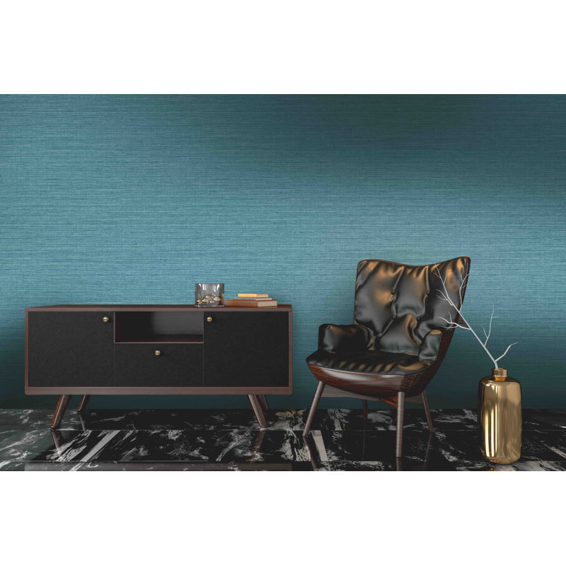 Rouleau de papier peint L 2,3 pi x l 27 po, Bleu