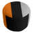 Orange/Black/Silver