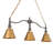 Lateefah 3-Light Kitchen Island Chandelier