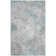Tapis gris / bleu clair Aubryana