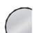 Colette 40" Wood Round Wall Mirror