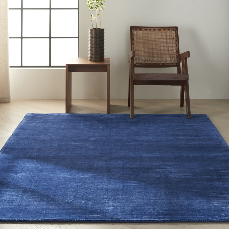 Lunar Solid Colour Hand Woven Area Rug, Rectangle 236 x 330cm
