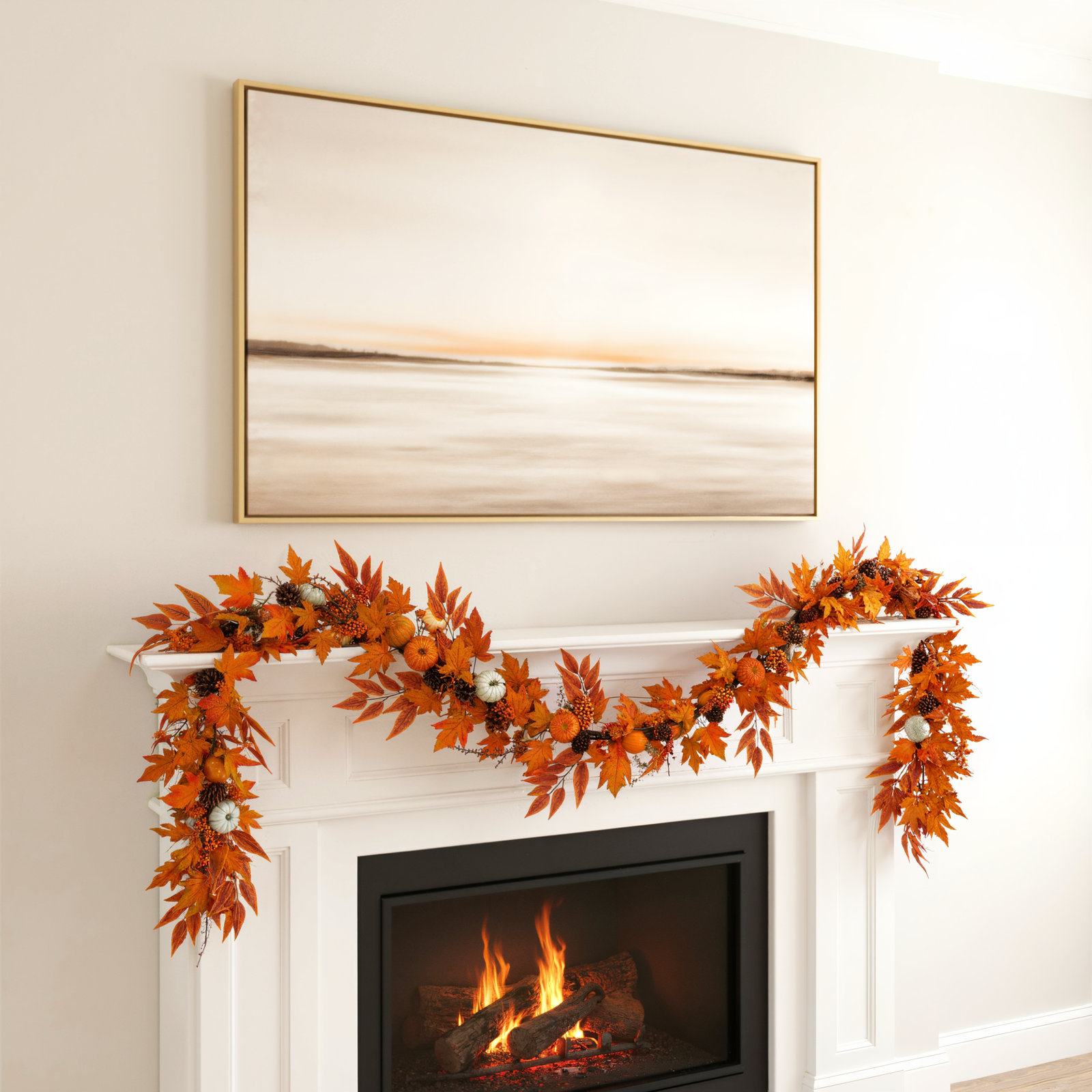 5'8" Assorted Gourds Garland