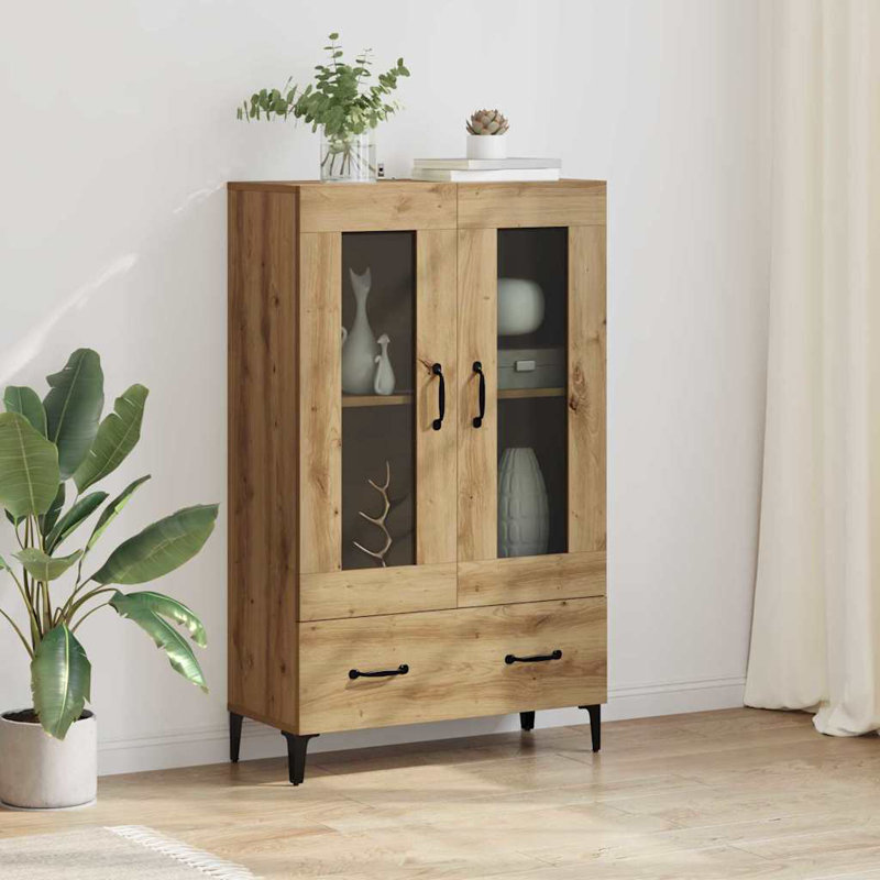 70cm Sideboard, Artisan Oak