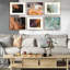 Ensemble de 2 cadres muraux mats, collage de cadres photo multiples, pour une présentation murale ou sur un plateau de table-2101789518-2084446485