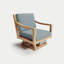 Solerno Heated Swivel Chair — Dove-739103908