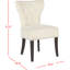 Ensemble de 2 chaises d'appoint en argent