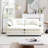 Two-Seater Theater Sofa  With 2 Footrest For Small Living Spaces-1225604184