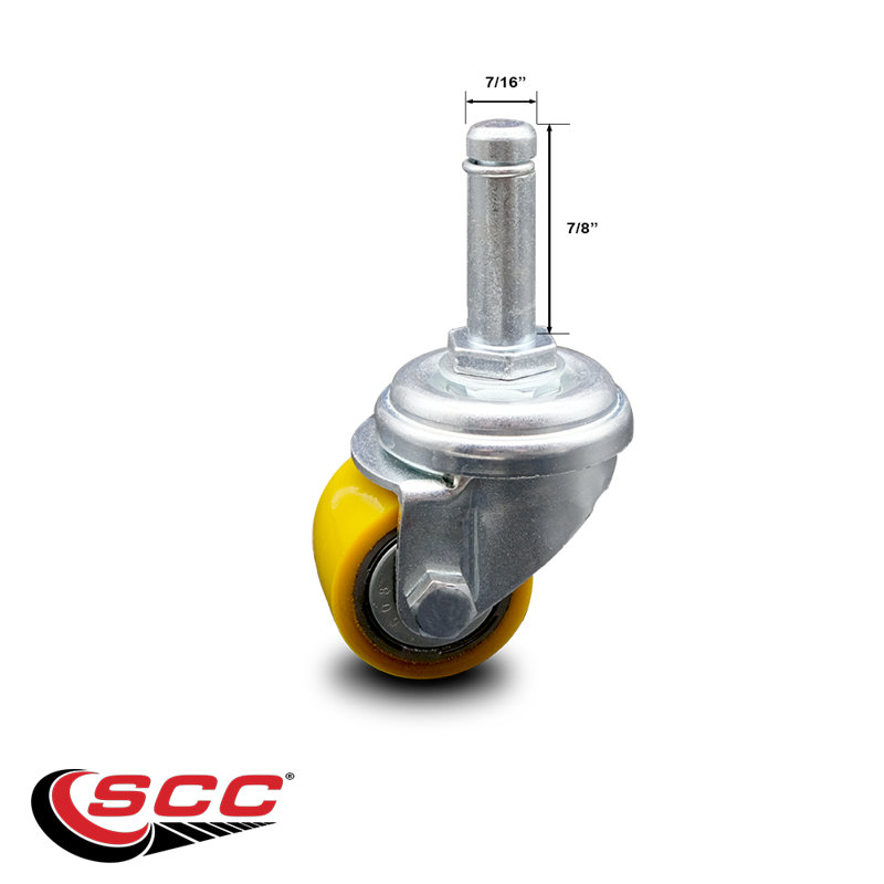 Profile Polyurethane Grip Ring Stem Caster