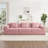 Modern Modular 3-Seat Sofa Couch