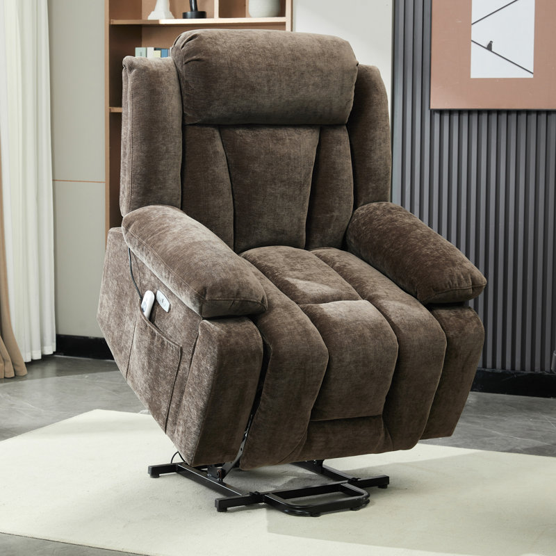 95cm Wide Standard Recliner, Brown