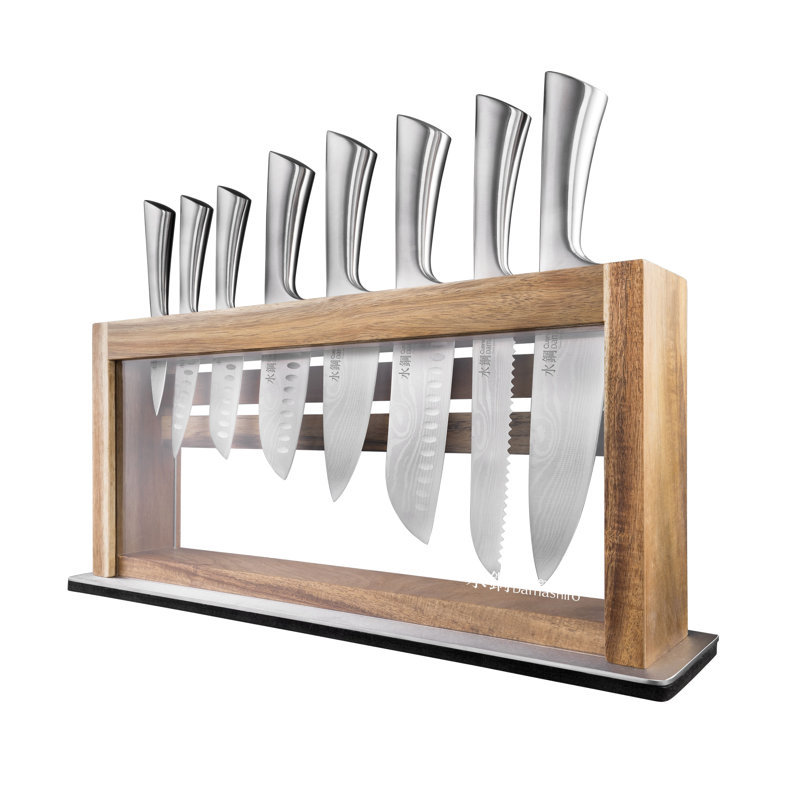 Cuisine::pro® Damashiro® 9-Piece Okada Knife Block