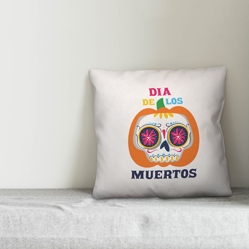  Coussin Dia De Los Muertos