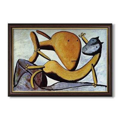 Chat et gros poisson, v. 1931 - Pablo Picasso - Toile encadrée sur mesure