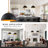 Pendant Lights Kitchen Island, 2-Light Black and Gold Dome Pendant Light Fixtures, Island Lights for Kitchen Farmhouse Dining Room Restaurant-2059713415