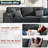 79'' Upholstered Sofa With Ottoman-463322410