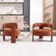 Fauteuil moderne avec pieds en bois-1815095918