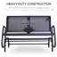 Banc oscillant pour 2 personnes Outsunny