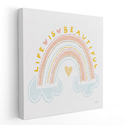 «Life is Beautiful», reproduction d'art sur toile