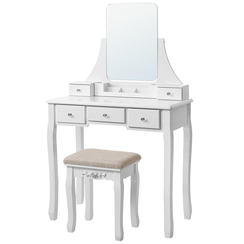 Errill Dressing Table with Mirror