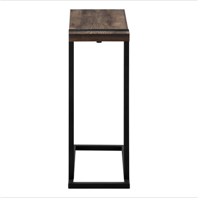 Accent Table, C-shaped, End, Side, Snack, Living Room, Bedroom