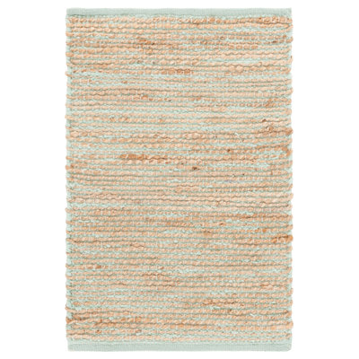 Cape Cod 236 Hand Woven Jute; Cotton No Pattern Rug