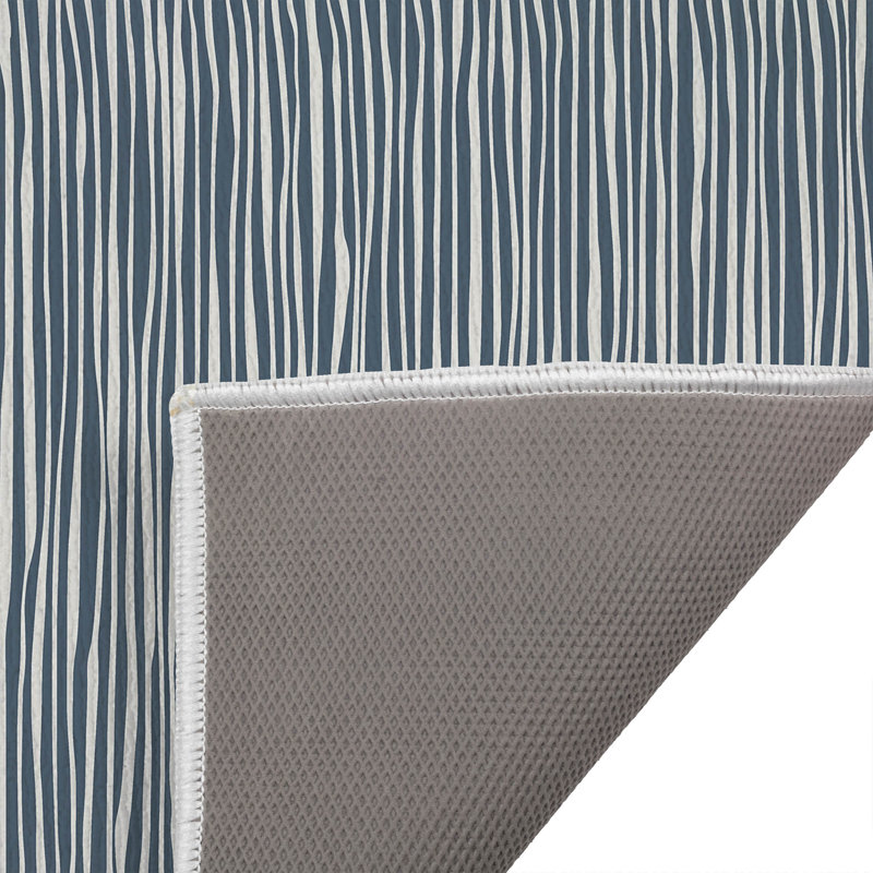 Paillasson Thick N Thin, Blue, 24" W x 17" L