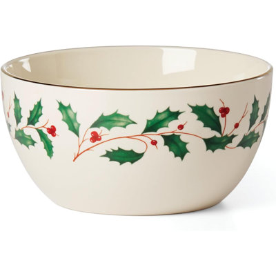 893493 Holiday Small Bowl, 14 Oz, Christmas Hosting