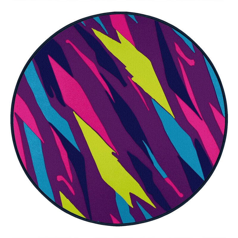 Dynamo Fade Rug, Round 7'