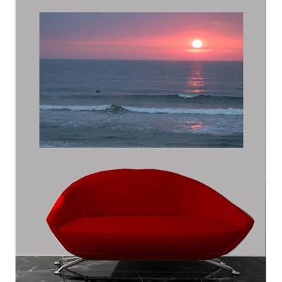 Nautical & Beach Non-Wall Damaging Wall Decal