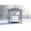 Abri de voiture en acier galvanisé 14 x 20 x 14-48425277