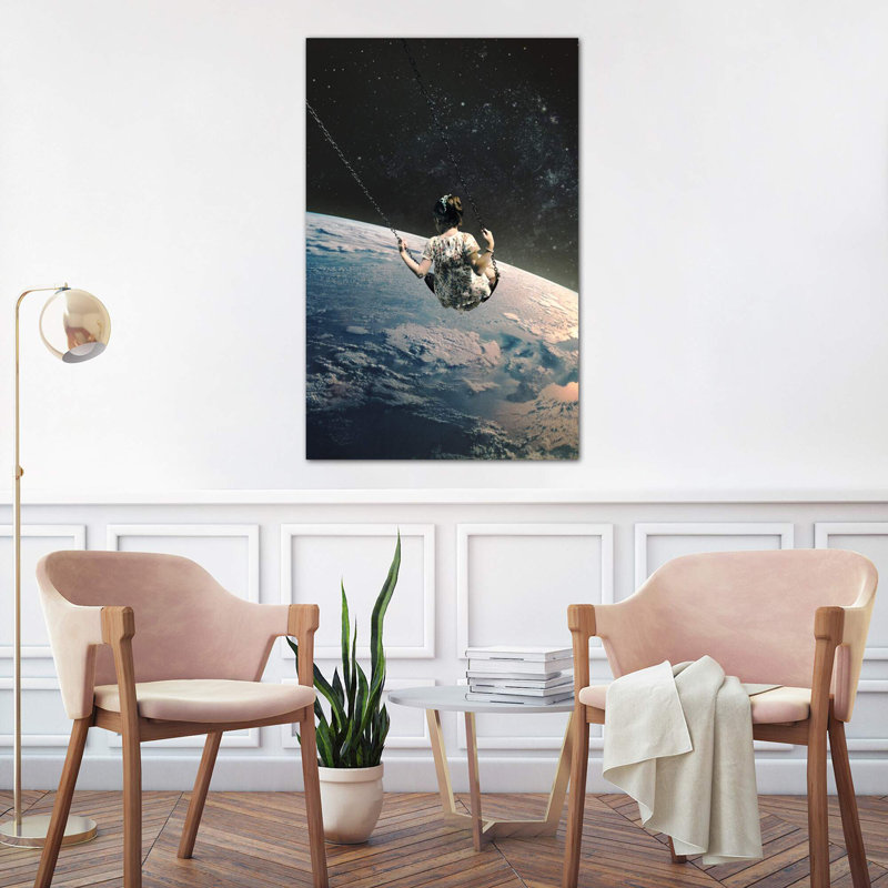 Swing 1 Piece Wrapped Canvas Wall Art, 101.6 cm H x 66.04 cm W x 1.91 cm D, Wrapped Canvas