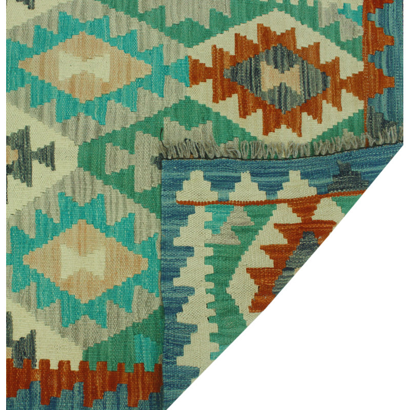 Bobbee Wool Geometric Indoor Rug
