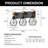 21'' Bathroom Vanity Light
