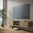 Atlantic Pine TV Stand, 59.1 x 11.8 x 11.8 inches | 100% Chipboard, Thickness: 0.7 inches | Features Multiple Shelves & Wall-Mountable Design | Stylish Storage Solution for Living Room & Entertainment Areas-71337675-111925898