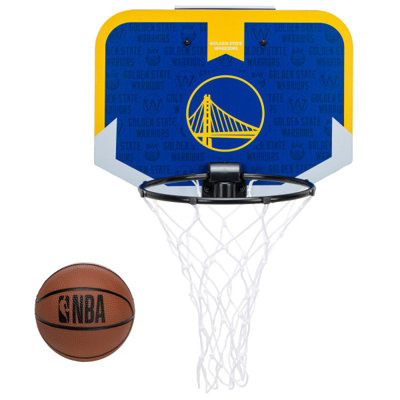 Franklin Sports NBA Golden State Warriors Mini Over the Door Basketball Hoop