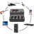 Portable 2 Channel Audio Mixer with 48V Phantom Power