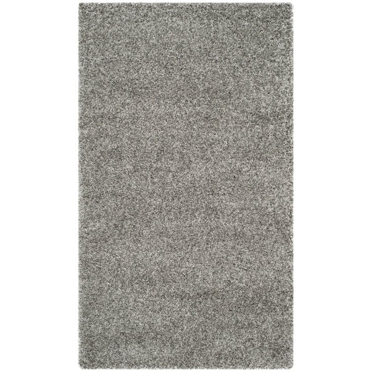 Tapis à poil long argenté Vandoren