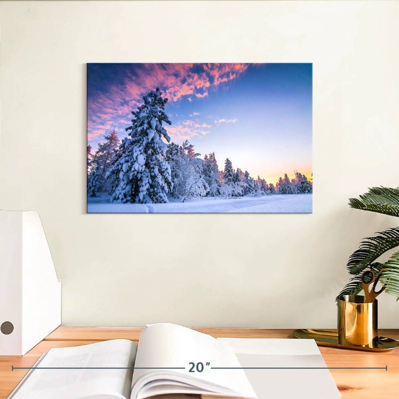 Alvord Pink Sunset At Winter, 8" H x 12" W