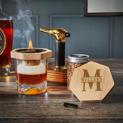 Prep & Savour Donivee Whiskey Smoker Kit - Personalized Bar Tools