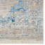 TAPIS POLYESTER lavables à la machine Crayton - Rectangle | Ivoire bleu | Conception orientale, tapis de salon, chambre à coucher-82929260