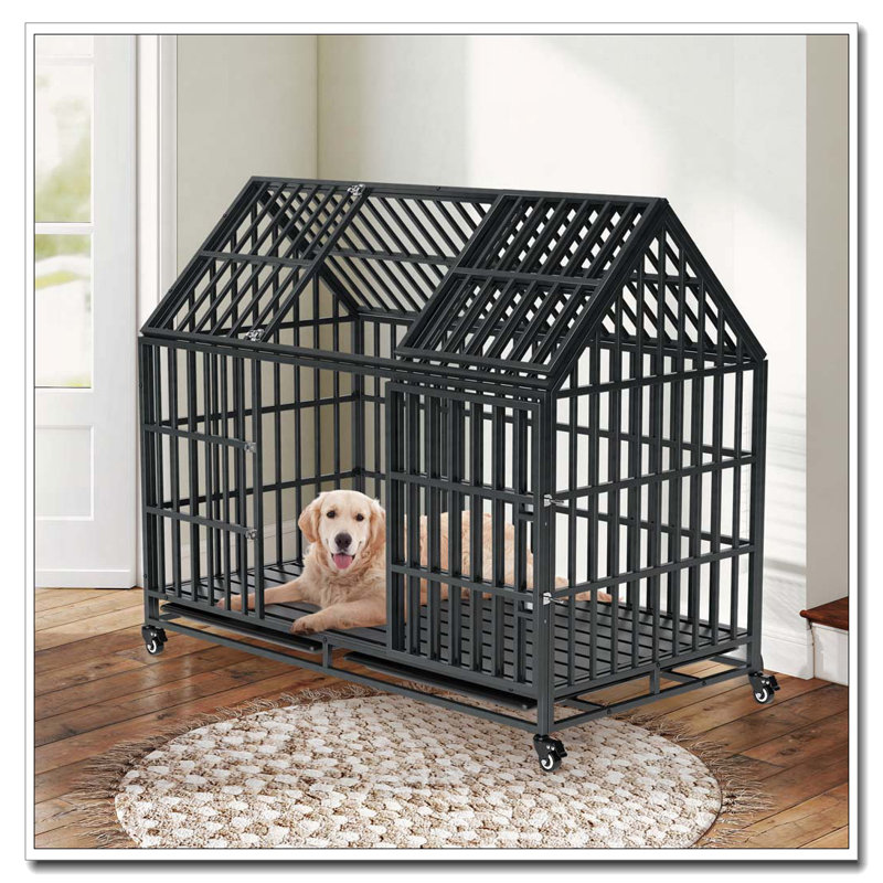 Chenil d'intérieur pour animaux robuste