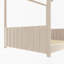 Lit double en velours pour lit double en bois beige-1118324515-1118324574