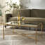 Tauri Forged Metal Rectangle Coffee Table-1766768867