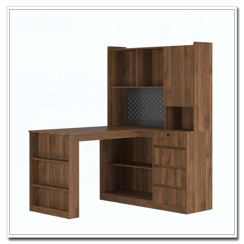 Bureau en L, Bois 4