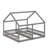 Twin House Platform Beds,Two Shared Beds-114359394