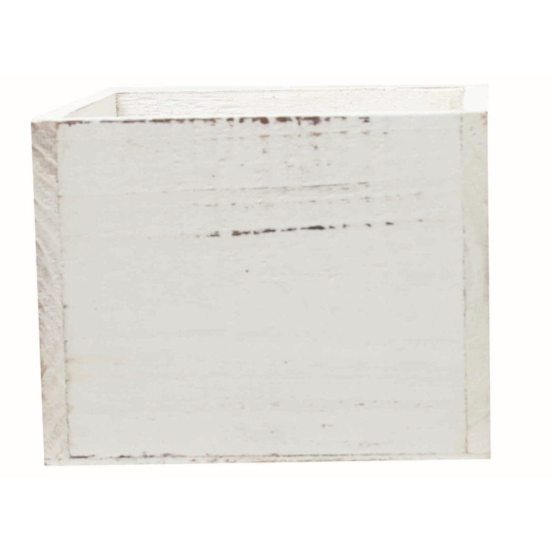 Boîte à fleurs Abrahante, Blanc