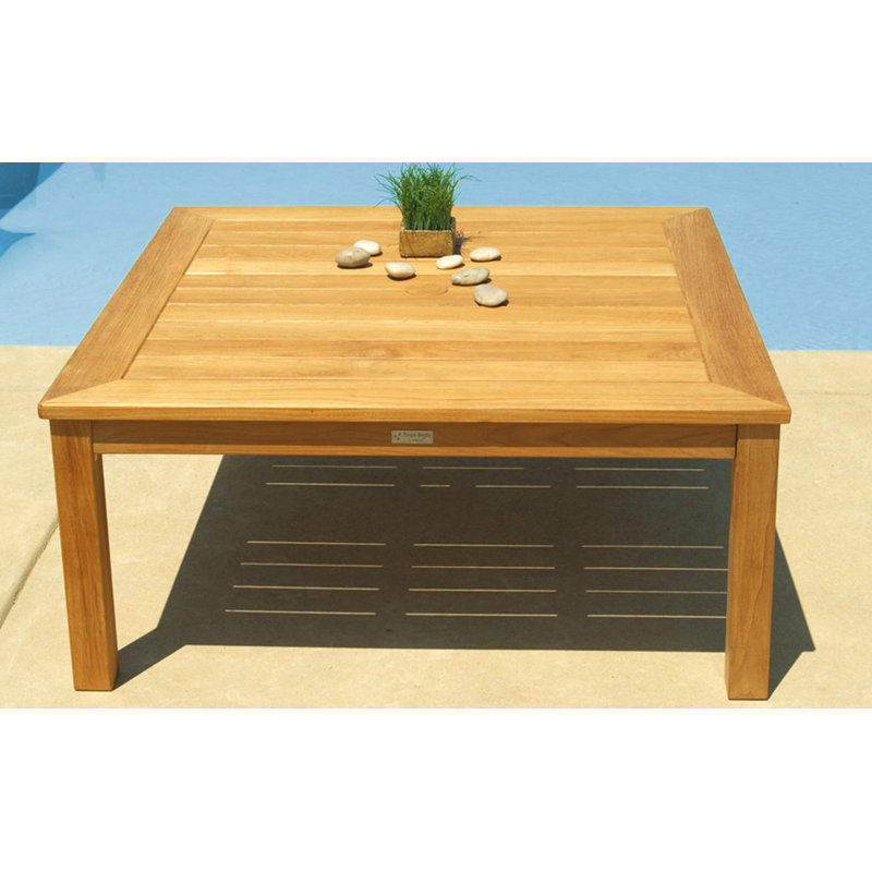 Monterey Outdoor 5 - Piece Teak Conversation Set, Navy