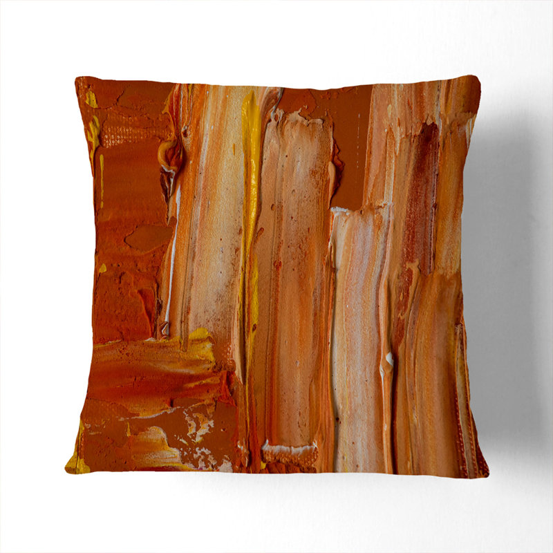 Abstract Square Cushion, Stone, 55 x 55 cm